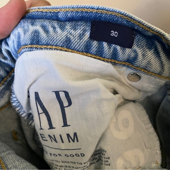 Gap Boy Shorts denim Light Wash 30 - Picture 6 of 6